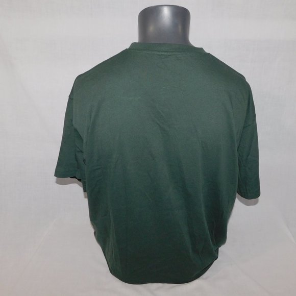 Worlds Tallest Leprechaun Saint Patricks Day missing head mens XL Green  Shirt - Picture 6 of 6